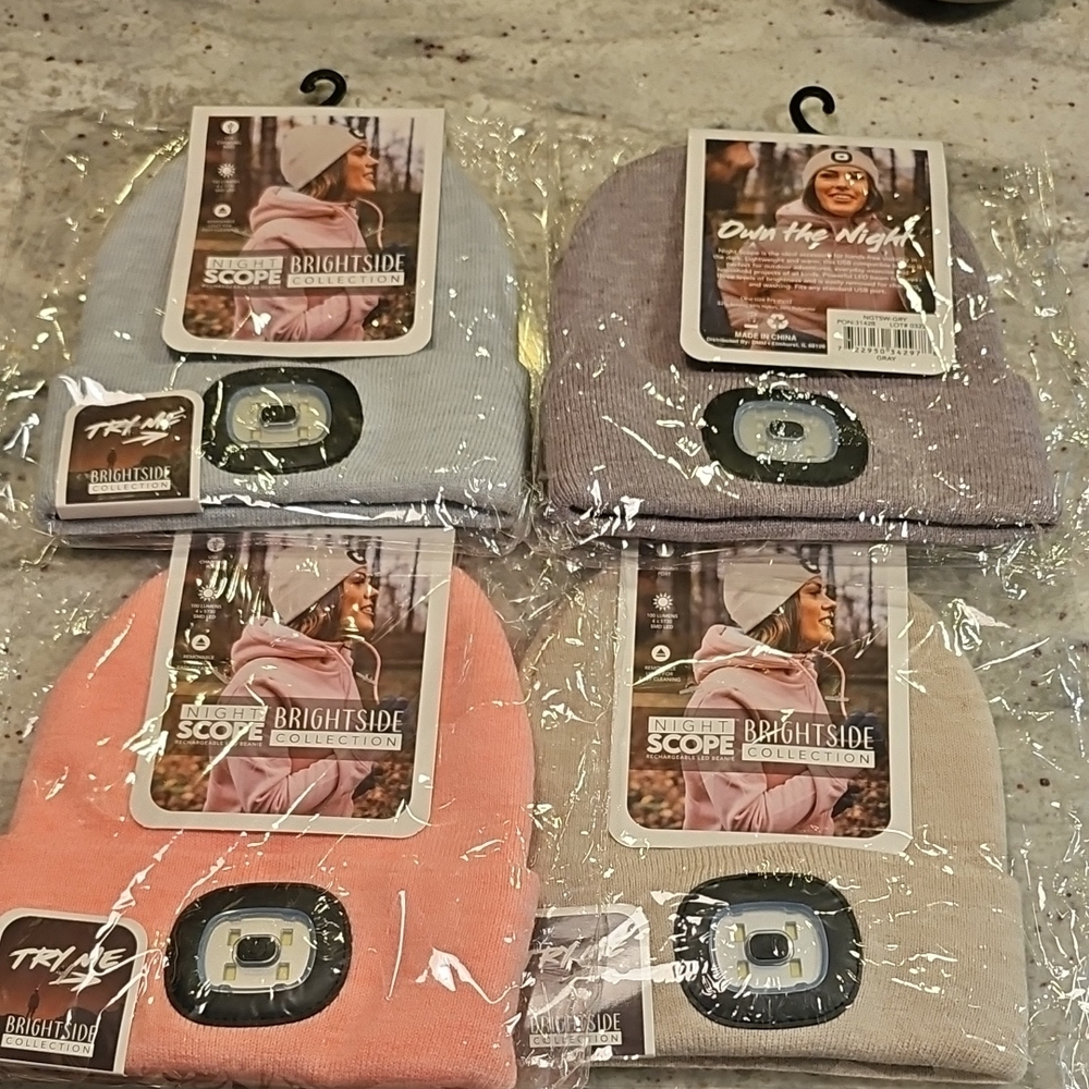 LED Beanies SET NEW